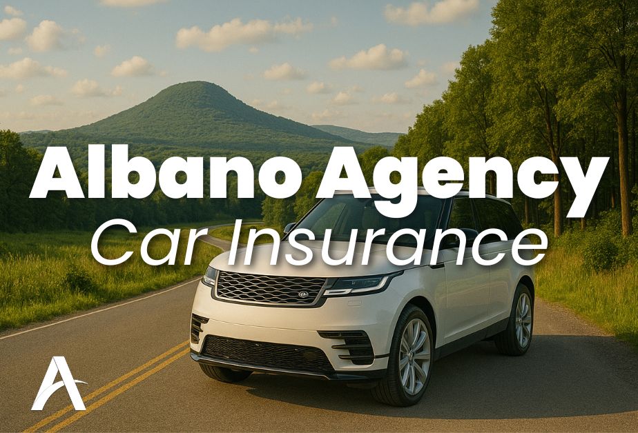 Car insurance in New York featuring a modern suv on a city street, representing comprehensive, collision, and liability coverage for drivers.